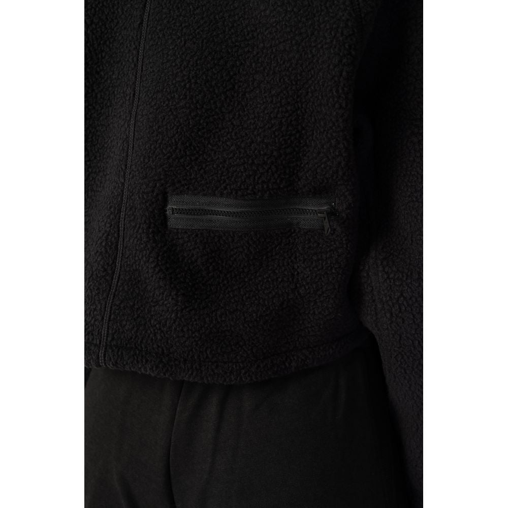 Calvin Klein Sport Schwarzes Polyester-Sweatshirt