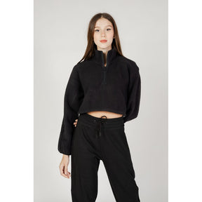 Calvin Klein Sport Schwarzes Polyester-Sweatshirt