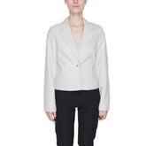 Vero Moda Grauer Polyester-Blazer