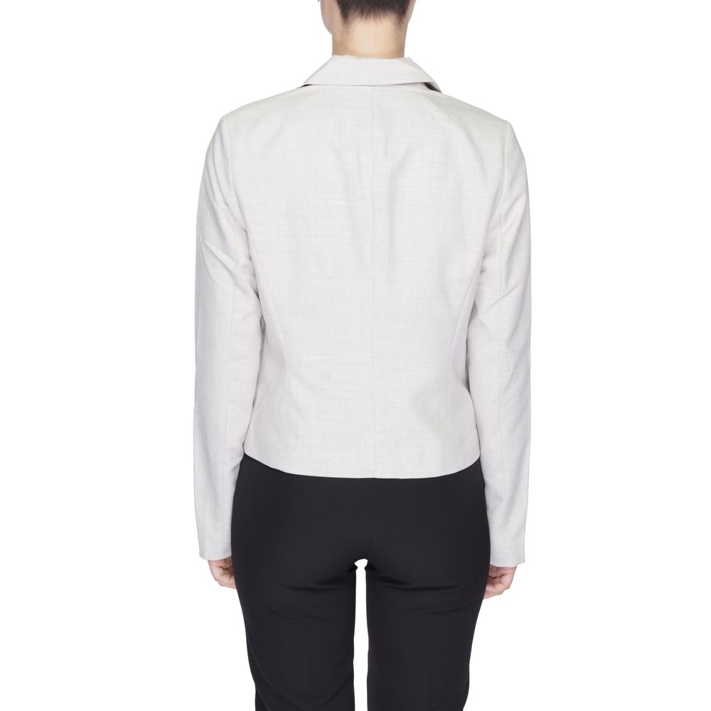 Vero Moda Grauer Polyester-Blazer
