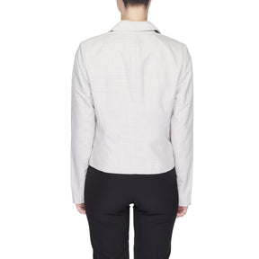 Vero Moda Grauer Polyester-Blazer