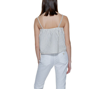Vero Moda Beigefarbenes Tank-Top aus Bio-Baumwolle