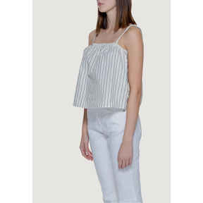 Vero Moda Beigefarbenes Tank-Top aus Bio-Baumwolle