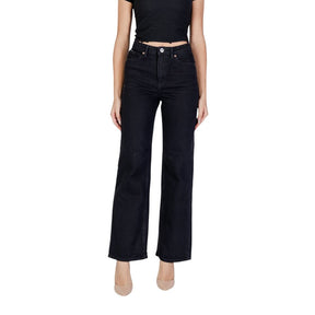 Vero Moda Schwarze Cotton Mom Jean