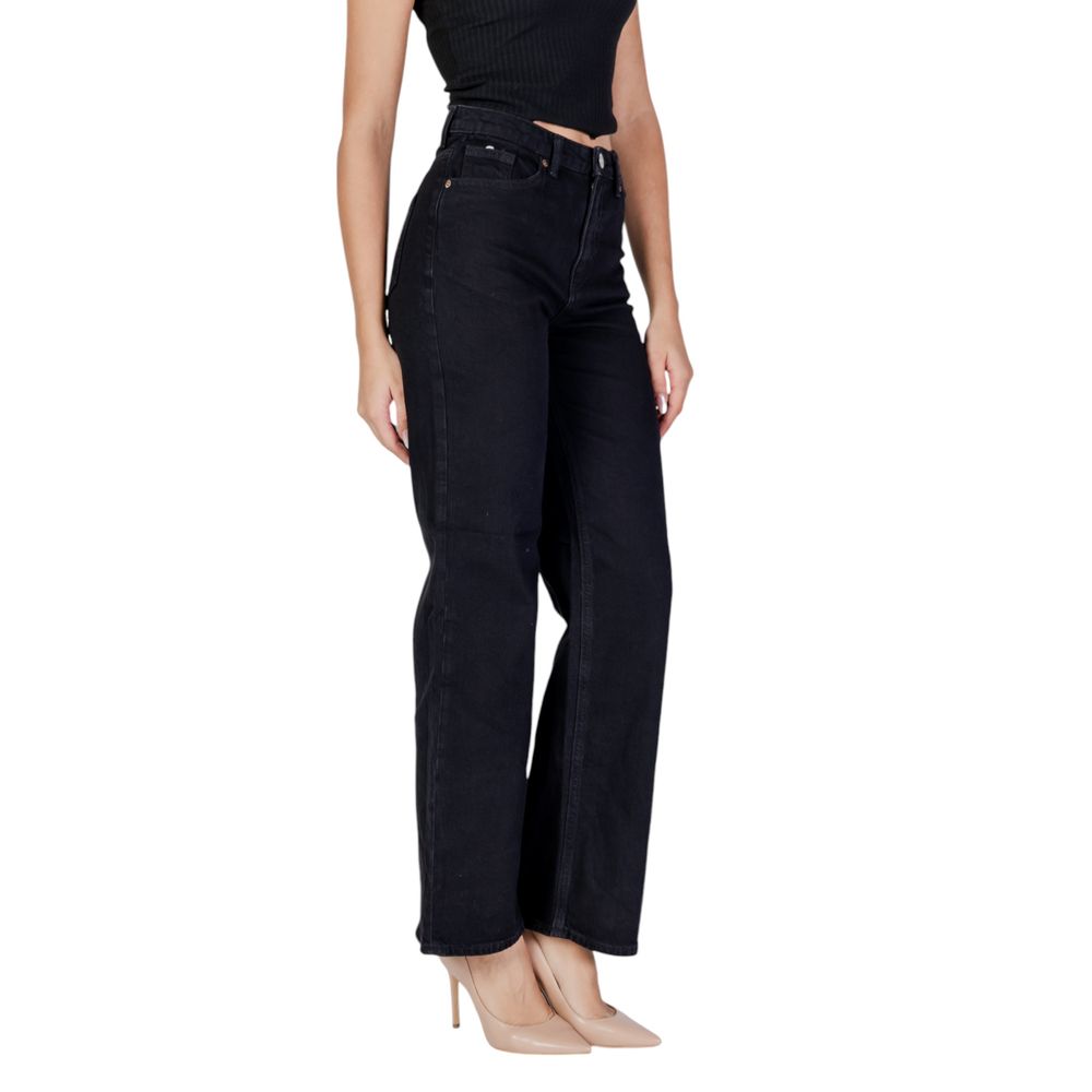Vero Moda Schwarze Cotton Mom Jean