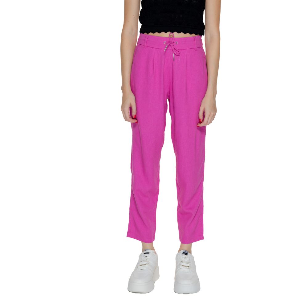 Only Multicolor Leinenhose