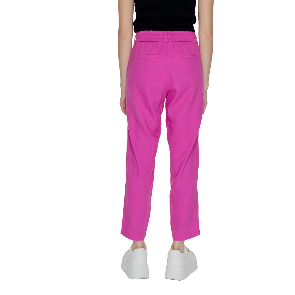 Only Multicolor Leinenhose