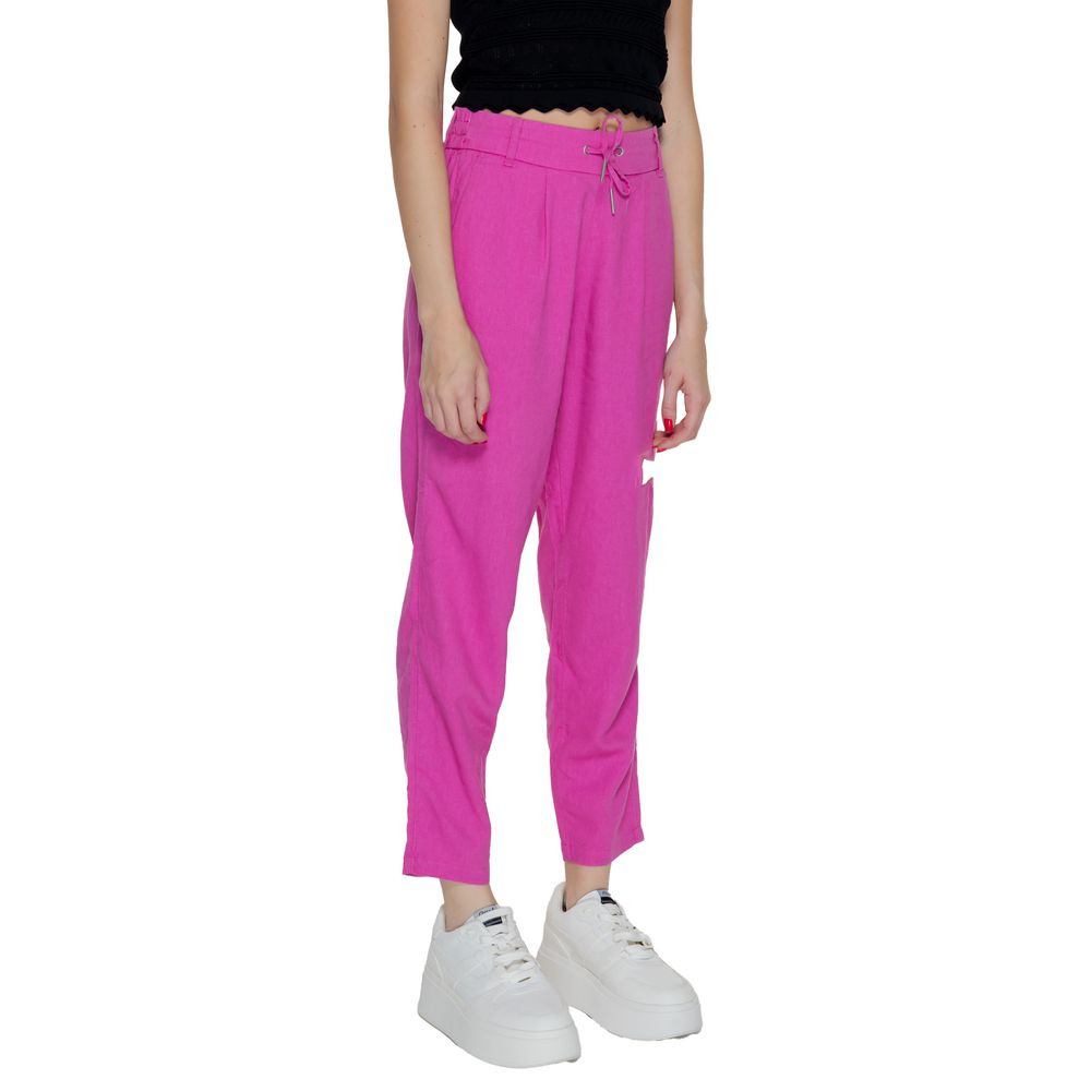 Only Multicolor Leinenhose