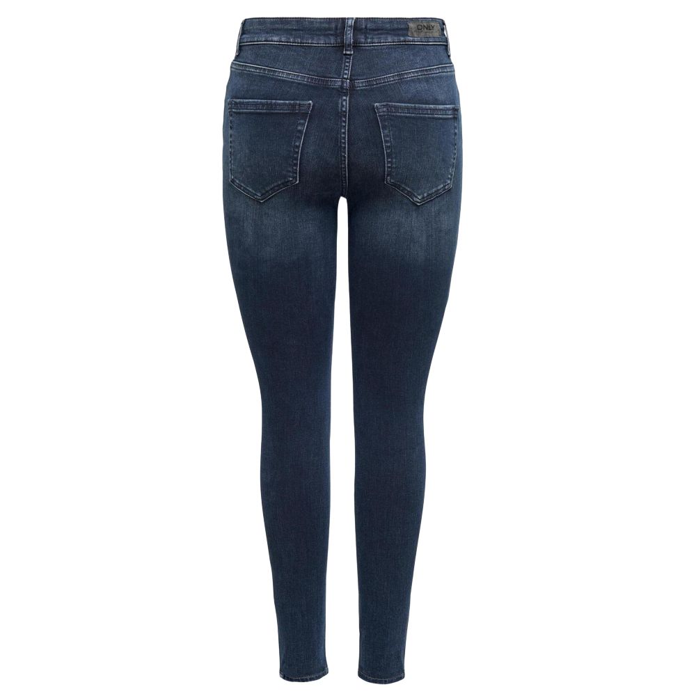 Only Blaue Baumwoll-Skinny-Jeans