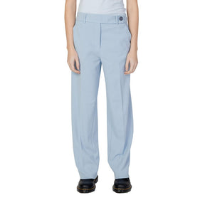 Only Blaue Polyester-Hose