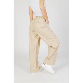 Only Beige Baumwollhose