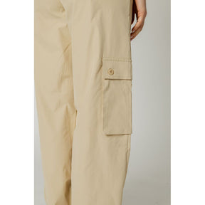 Only Beige Baumwollhose