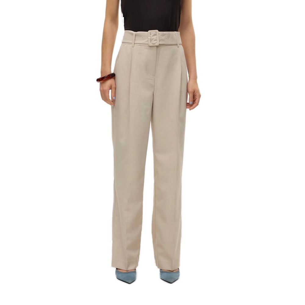 Vero Moda Graue Polyester-Hose