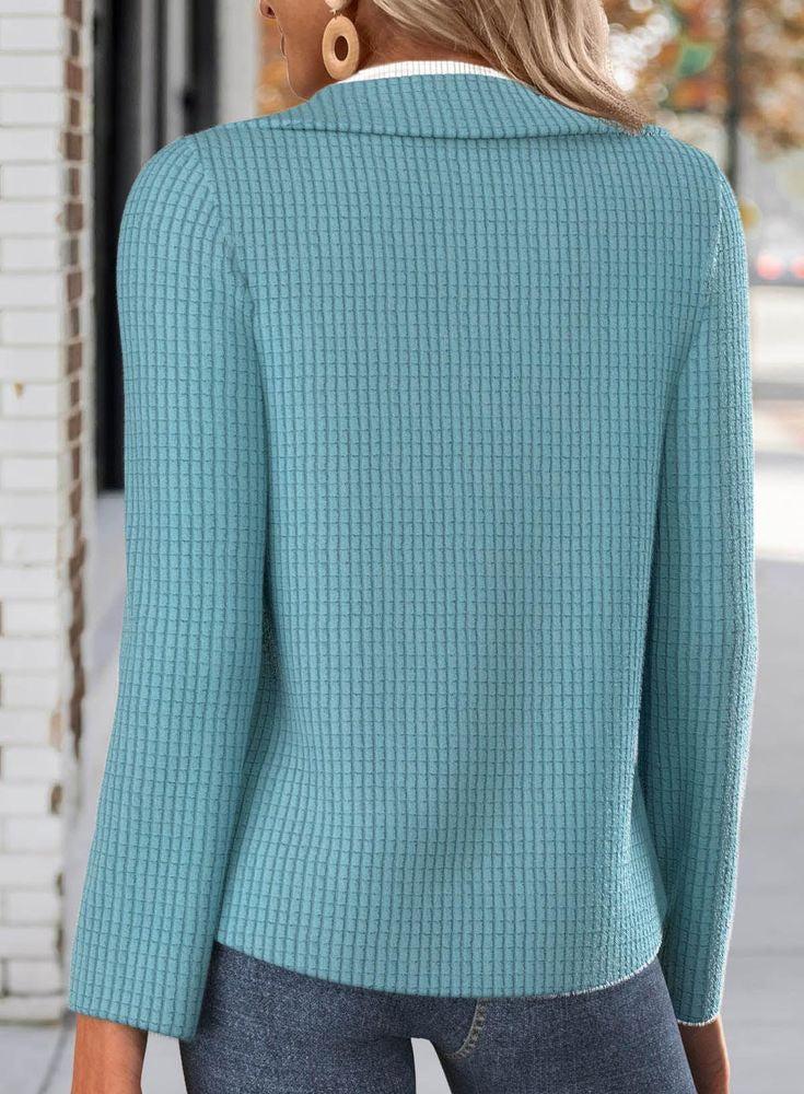 Fresh Plain Long Sleeve Cardigan - Ihr stylischer Herbstsbegleiter