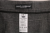 Dolce & Gabbana Graue Caprihose aus Wolle