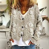 Stylish Apricot Long Sleeve Outerwear - Ihr stylisher Herbstsbegleiter