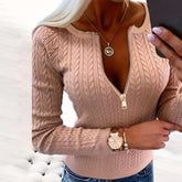 Chic & Warm: Sexy Long Sleeve Sweater für den perfekten Herbst-Look