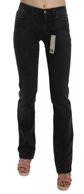 Dolce & Gabbana Schwarze Slim Fit Jeans aus Baumwolle D&G Hosen