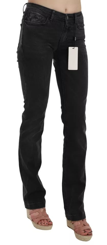 Dolce & Gabbana Schwarze Slim Fit Jeans aus Baumwolle D&G Hosen