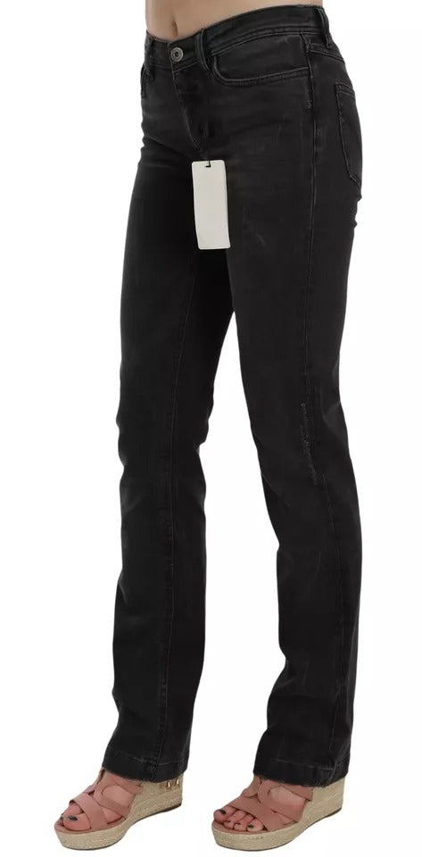 Dolce & Gabbana Schwarze Slim Fit Jeans aus Baumwolle D&G Hosen