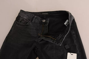 Dolce & Gabbana Schwarze Slim Fit Jeans aus Baumwolle D&G Hosen