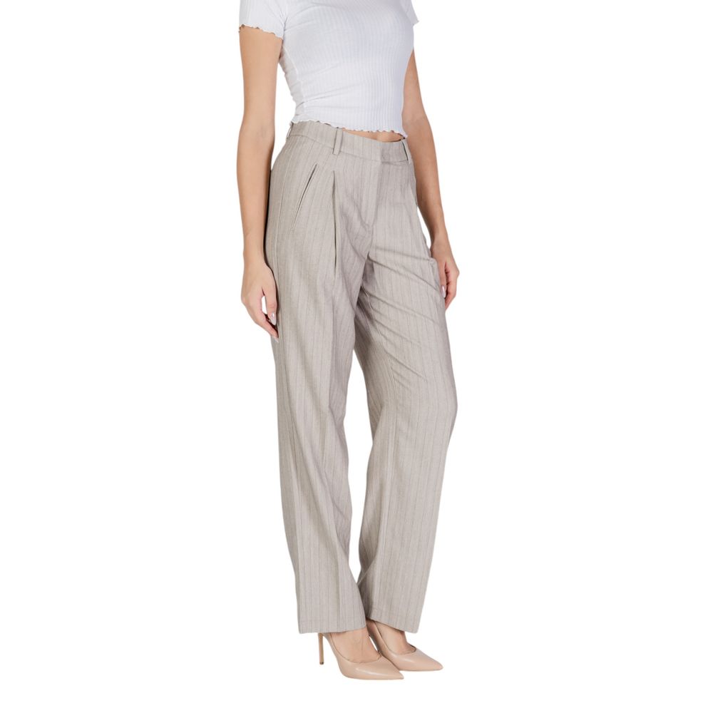Vero Moda Graue Polyester-Hose