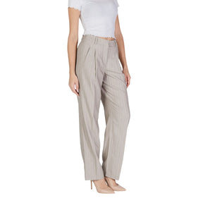 Vero Moda Graue Polyester-Hose