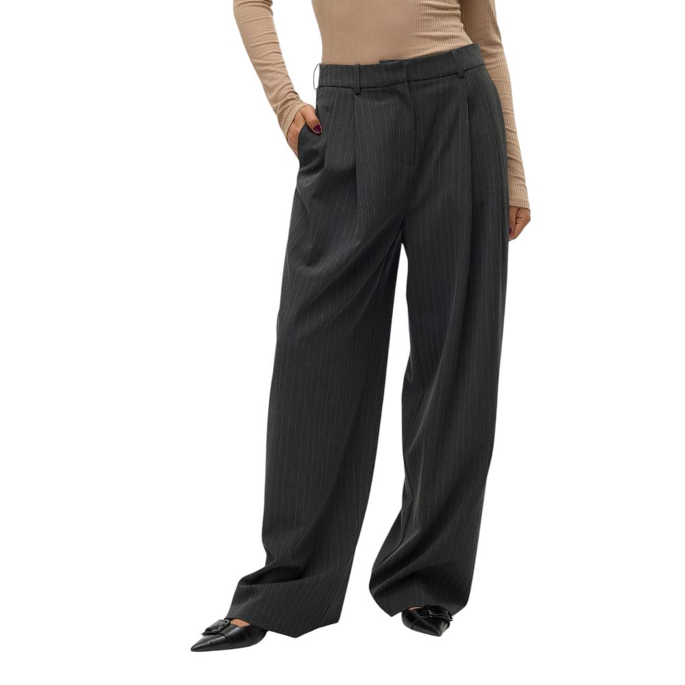 Vero Moda Graue Polyester-Hose