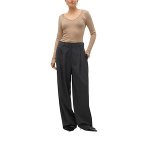 Vero Moda Graue Polyester-Hose