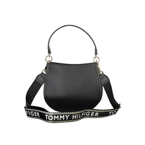 Tommy Hilfiger Schwarze Polyester-Handtasche