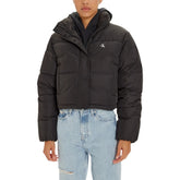 Calvin Klein Jeans Schwarze Polyester Jacken & Mantel