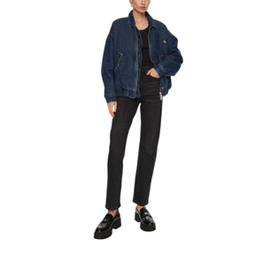 Calvin Klein Jeans Schwarze Cotton Mom Jean