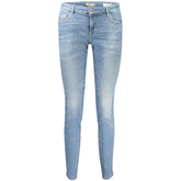 Guess Jeans Hellblaue Baumwolljeans & Hose