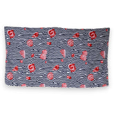 Dolce & Gabbana Multicolor Stripes Seashells Strandtuch