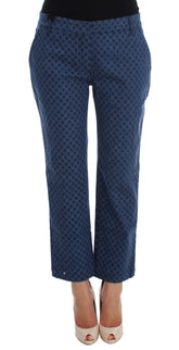 Dolce & Gabbana Gepunktete Stretch-Capri-Jeans