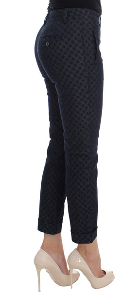 Dolce & Gabbana Gepunktete schmale Caprihose