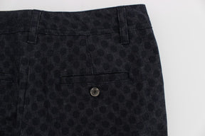 Dolce & Gabbana Gepunktete schmale Caprihose