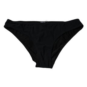 Dolce & Gabbana Schwarze Nylon Stretch Mid Waist Panty Unterwäsche