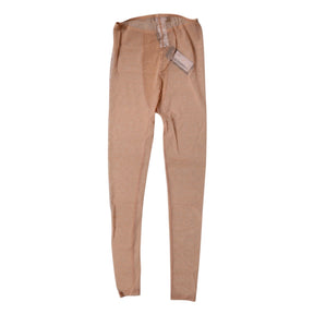 Dolce & Gabbana Nude Beige Logo Spitze Dessous Hose Unterwäsche