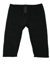 Dolce & Gabbana Schwarze Logo Spitze Dessous Gekürzte Enge Unterwäsche