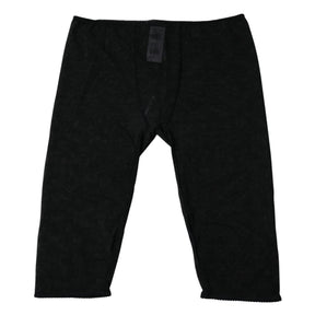 Dolce & Gabbana Schwarze Logo Spitze Dessous Gekürzte Enge Unterwäsche