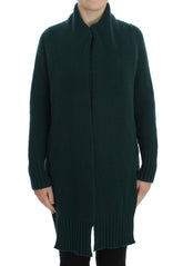 Dolce & Gabbana Grüner Strick-Cardigan aus Kaschmir