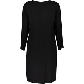 Gant Schwarzes Viskosekleid für Frauen