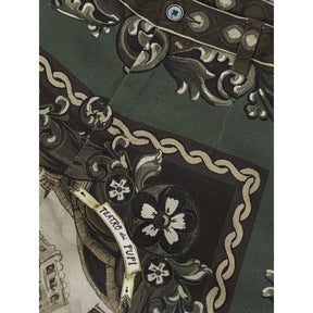 Dolce & Gabbana Grüne Baumwoll-Chinos