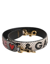 Dolce & Gabbana Multicolor DG AMORE Patch Tasche Schulterriemen