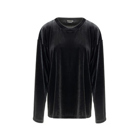 Tom Ford Schwarzes Synthetikhemd