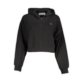 Calvin Klein Schwarzer Baumwollpullover für Frauen