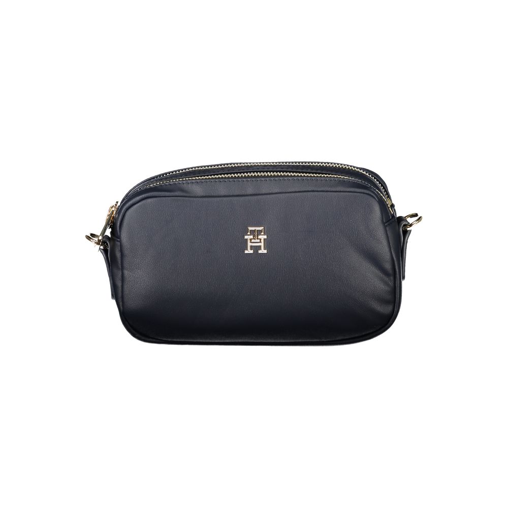 Tommy Hilfiger Blaue Polyester-Handtasche