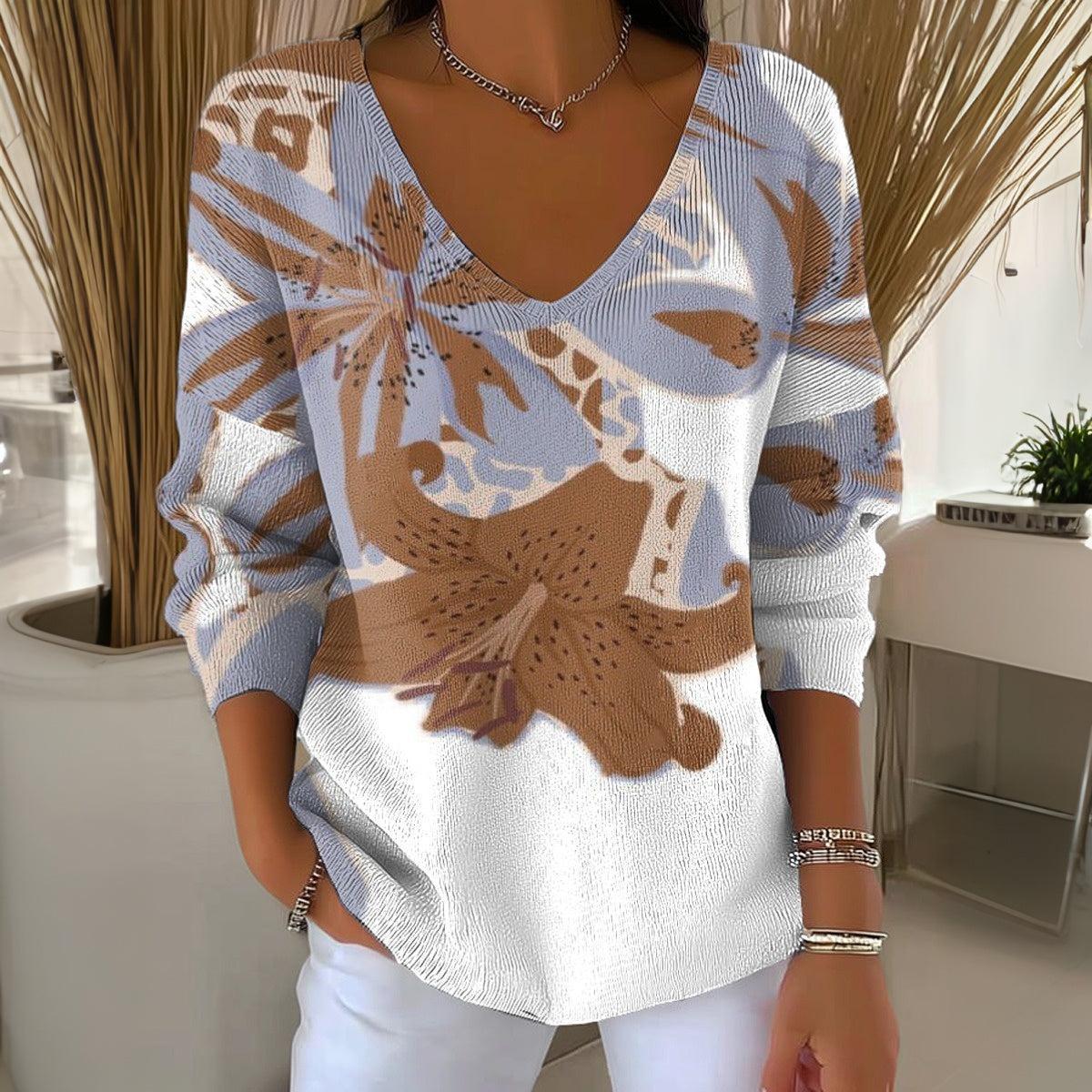 Special Grey Long Sleeve Sweater - Komfort trifft Stil für den Herbstsstart
