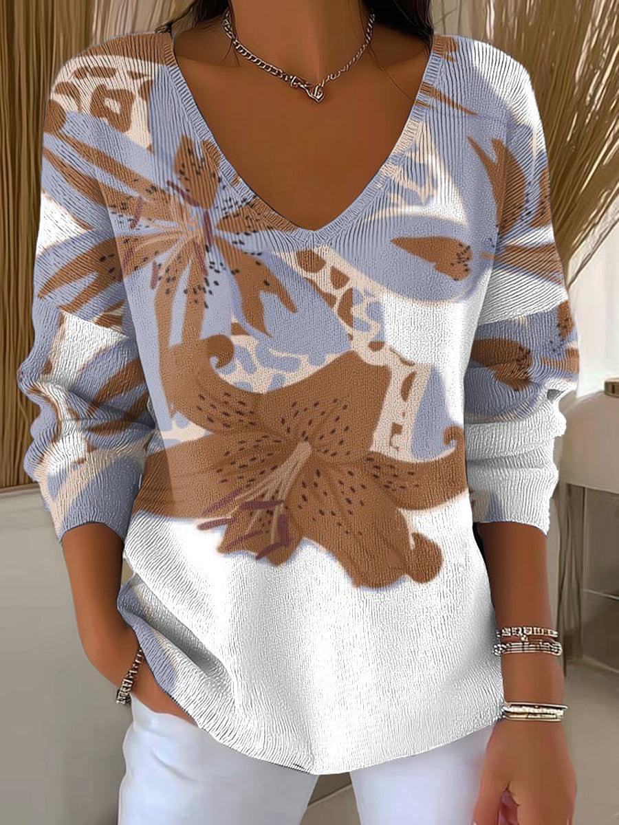 Special Grey Long Sleeve Sweater - Komfort trifft Stil für den Herbstsstart